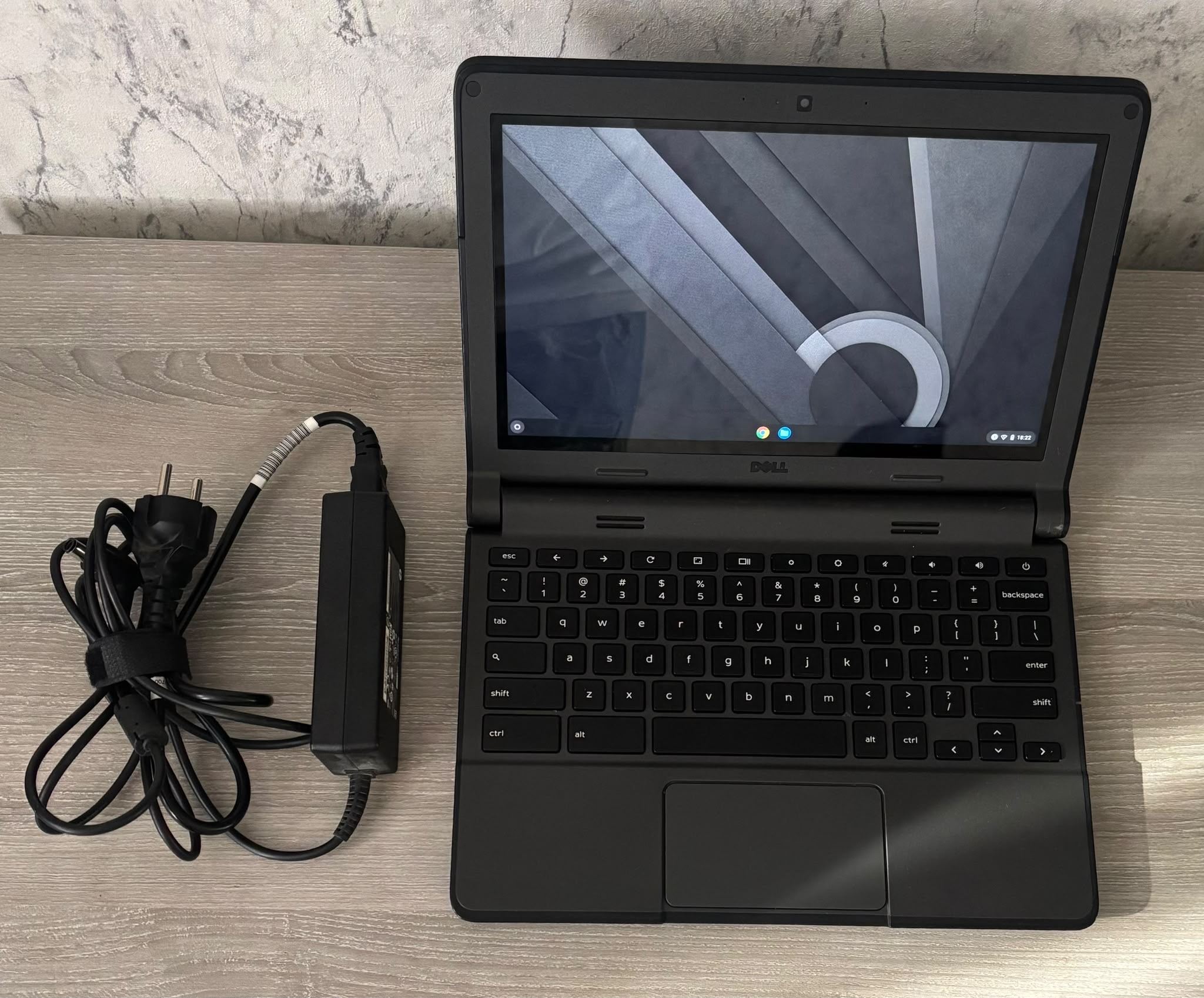 Dell Chromebook 3120 met touchscreen en oplader